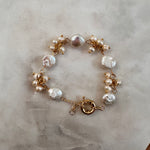 Load image into Gallery viewer, Pearl Cluster Bracelets
