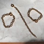 Load image into Gallery viewer, Gold Plated Thick Chain Bracelet
