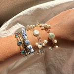 Load image into Gallery viewer, Pearl Cluster Bracelets
