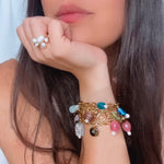 Load image into Gallery viewer, Glass Bead Charm Bracelets
