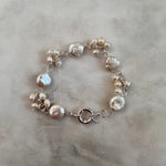 Load image into Gallery viewer, Pearl Cluster Bracelets
