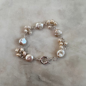 Pearl Cluster Bracelets