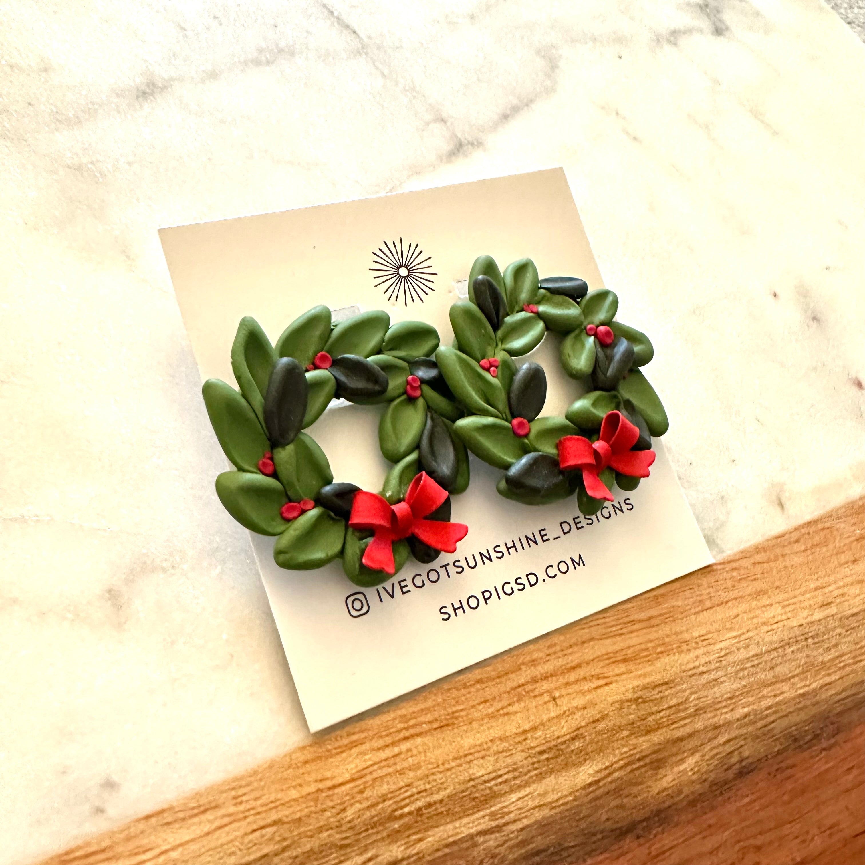 Wreath Studs