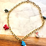 Load image into Gallery viewer, Holiday Charm Necklace
