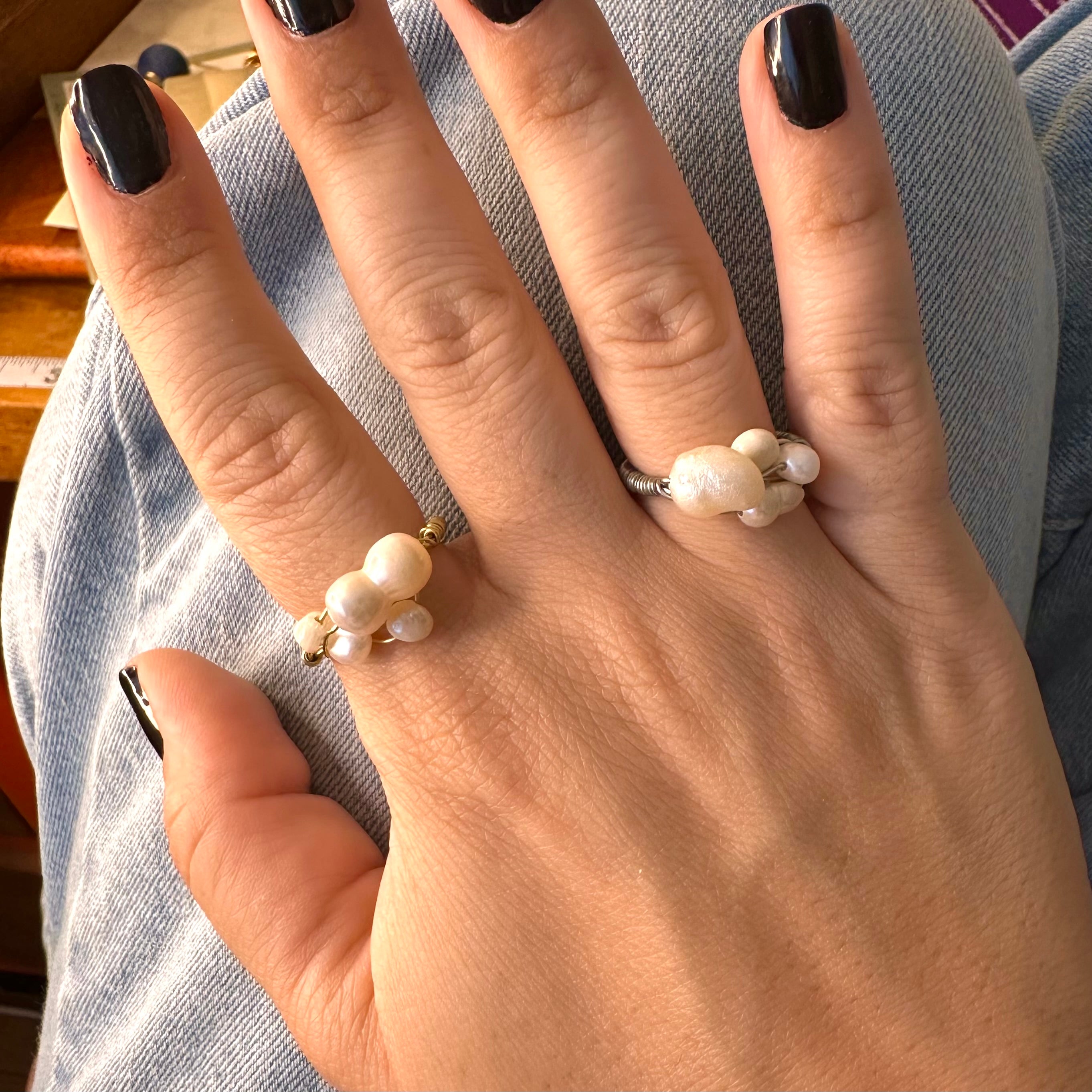 Pearl Rings