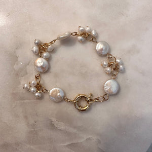 Pearl Cluster Bracelets