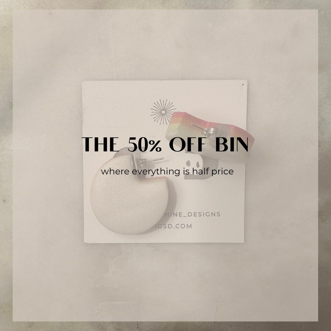 The 50% Off Bin