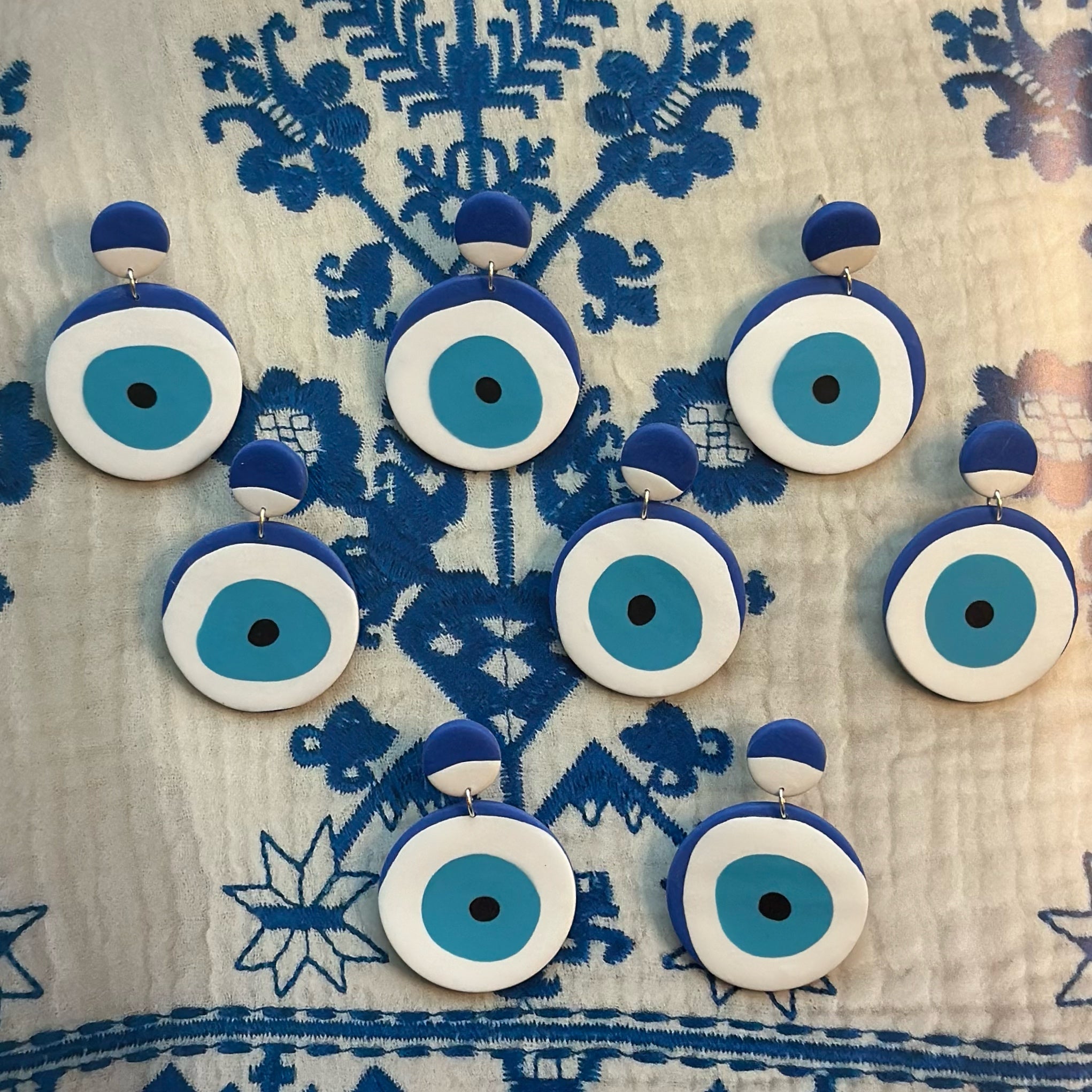 Evil Eye Dangles