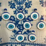 Load image into Gallery viewer, Evil Eye Dangles
