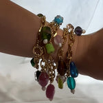 Load and play video in Gallery viewer, Glass Bead Charm Bracelets
