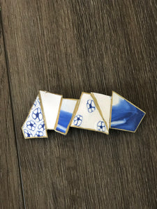 Kintsugi French Hair Barrette